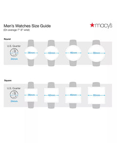 Men'S Futuro Diamond-Accent Stainless Steel Bracelet Watch 31X45Mm, Created for Macy'S